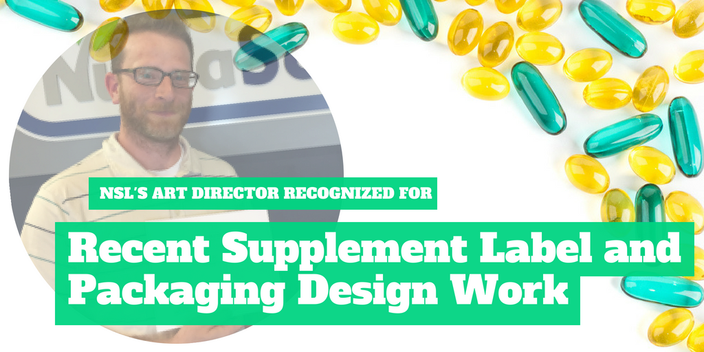 NutraScience Labs' Art Director Recognized for Recent Supplement Label and Packaging Design Work