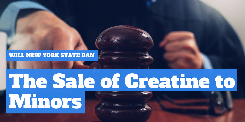 Will New York State ban the sale of creatine to minors?