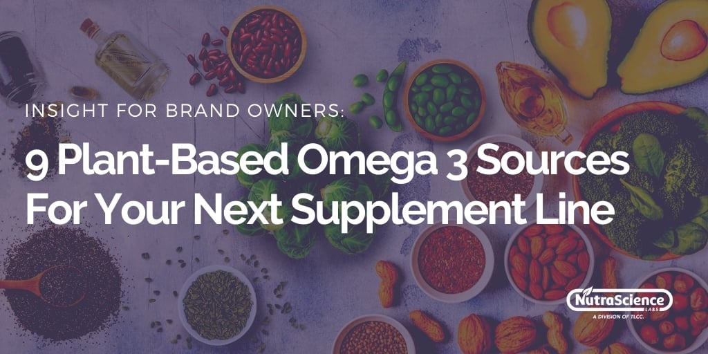 Plant Based Omega 3 Sources