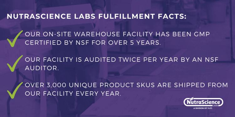 NutraScience Labs Fulfillment Services