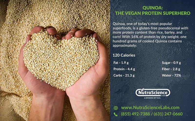 Quinoa Nutritional Facts Infographic