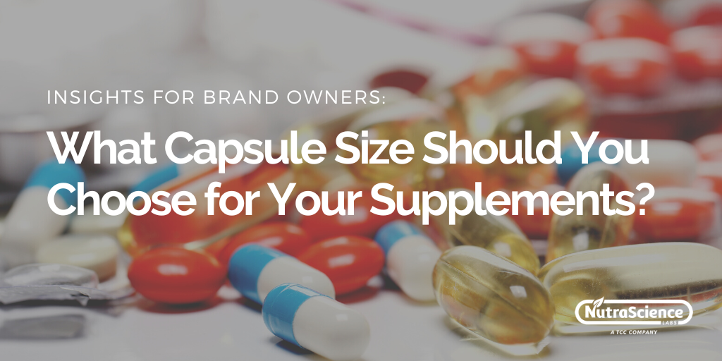 What Capsule Size Should You Choose For Your Supplements?